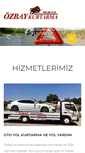 Mobile Screenshot of ozbaykurtarma.com